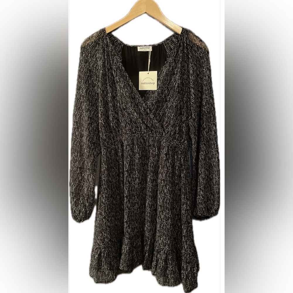 Mittoshop Women's V-Neck Dress - Picture 2 of 3